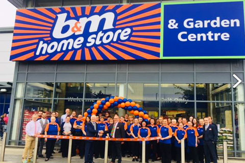 B&M Bargains open in former Homebase