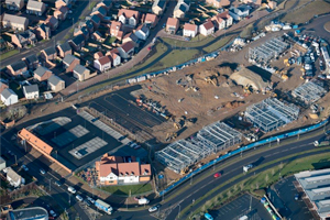 Colchester Stane Park aerial photograph