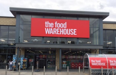 The Food Warehouse opens for trade.
